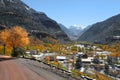 Scenic Ouray city in Colorado