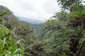 Scenic outlook point in the Cotacachi Cayapas Ecological Reserve Royalty Free Stock Photo