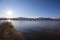 Scenic overlook Lake Tahoe from the shores