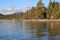 Scenic overlook Lake Tahoe from the shores