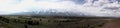 Scenic panarama of the grand tetons