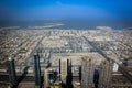 Scenic panorama of Dubai residential area