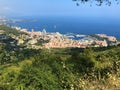 Scenic panorama of Monte Carlo, Monaco Royalty Free Stock Photo