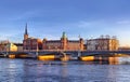 Scenic panorama of Stockholm