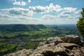 View Point Gelber Fels Royalty Free Stock Photo