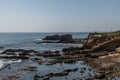 Scenic panoramic aerial Observation Point vista, Crystal Cove Beach, Newport Coast, Newport Beach, California Royalty Free Stock Photo