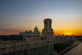 A scenic panoramic view of Havana Historic Center Havana Vieja and Capitolio at sunset from the roof terrace of the luxury hotel