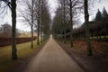 Scenic park near Fredensborg palace in Denmark Royalty Free Stock Photo