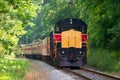 Scenic passenger train Royalty Free Stock Photo