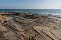 Scenic Pelican Point vista at the Crystal Cove Beach, Newport Coast, Newport Beach, California Royalty Free Stock Photo