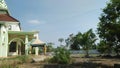 Scenic photo: This scenic photo is next to the mosque and trees