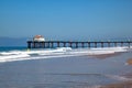 scenic pier at Redondo Beach oin Los Angeles Royalty Free Stock Photo