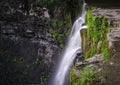 A scenic and powerful waterfall