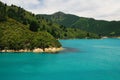 Scenic Queen Charlotte sound Royalty Free Stock Photo