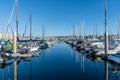 Scenic Redondo Beach marina vista, South Bay, California Royalty Free Stock Photo