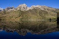 Scenic Reflection Landscape in Grand Teton National Park in Autumn Royalty Free Stock Photo