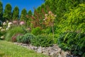 Scenic Residential Backyard Garden