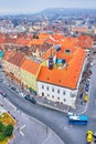 The scenic residential houses of Castle district, the oldest part of the city, Budapest, Hungary