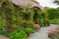 Scenic rest area at rhs rosemoor