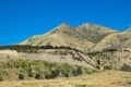 Scenic road in Canterbury area, New Zealand Royalty Free Stock Photo