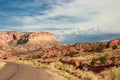 Scenic road of Capitol Reef Royalty Free Stock Photo