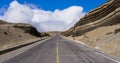 Scenic road in Chimborazo national park, Ecuador