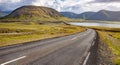Scenic road on Icland Royalty Free Stock Photo