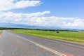 Scenic Road Route Farmlands Crops Mountains