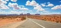 Scenic road Route 163 to Monument Valley Royalty Free Stock Photo