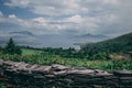 Scenic road views of Ring of Kerry in Ireland