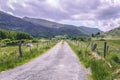 Scenic roads of Black Valley in county Kerry, Ireland