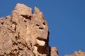 Scenic rocks in Eilat Mountains. Royalty Free Stock Photo
