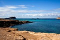 Scenic rocky coastline