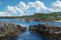 Scenic rocky Irish coast