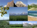 Scenic Rocky Mountains Outdoors Collage