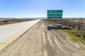 Scenic route from Punta Arenas, Chile, to Rio Gallegos, Argentina