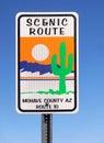Scenic Route Sign, Arizona, United States