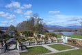 Scenic rural campus of Bard College, Dutchess County, New York Royalty Free Stock Photo