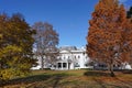 Scenic rural campus of Bard College, Dutchess County, New York