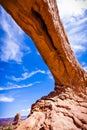 Scenic Sandstone Formations of Arches National Park, Utah, USA Royalty Free Stock Photo