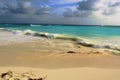 Sandy Beach on a Caribbean Island