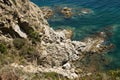 Scenic sea coast landscape Royalty Free Stock Photo