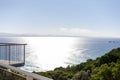 Scenic seascape. View from Cape Byron Lighthouse Royalty Free Stock Photo