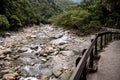 Scenic of Shakadang Trail in Taroko National Park, Taiwan on 30 April 2017