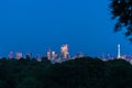 Scenic shot of the city skyline in London during nighttime