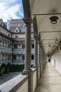 Scenic shot of hallway from the Greinburg Castle in Grein, Austria