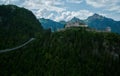 Scenic shot of the Highline 179 leading to the Ehrenberg Castle in Reutte, Austria