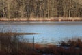 Scenic shot of a pond at Huntley Meadows Park in Alexandria, Virginia Royalty Free Stock Photo