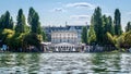 Scenic shot of the River Seine in Paris, France.