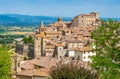 Scenic sight in Anghiari, in the Province of Arezzo, Tuscany, Italy. Royalty Free Stock Photo